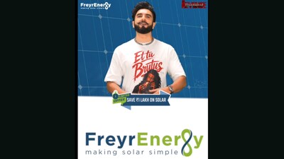 Freyr Energy partners with Ranveer Singhs Dhurandhar 2 to promote AI powered self cleaning solar tech, making clean energy aspirational for a new India