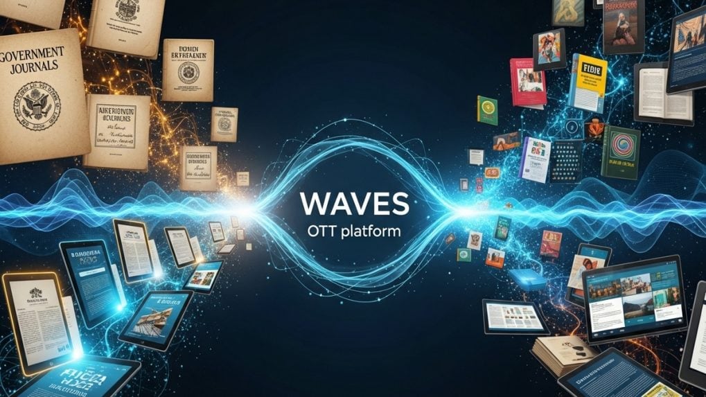 Government journals, e-books go free on Prasar Bharati’s WAVES OTT ...