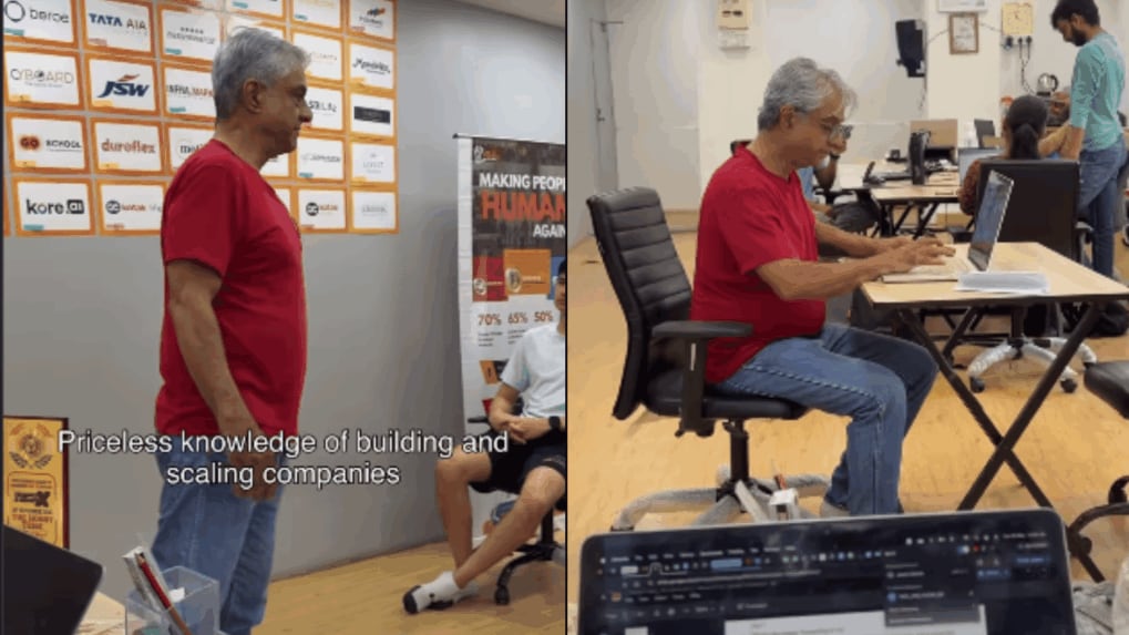 Founder says hiring a 64-year-old intern who didnt want to just sit at home was the best decision