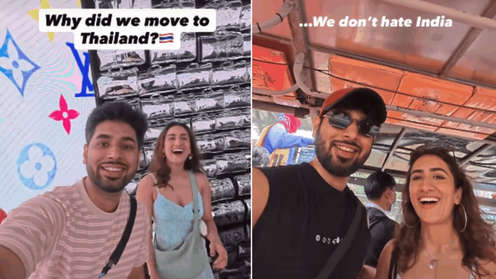 Same rent, different lifestyle: Indian couple shares why they moved to Thailand