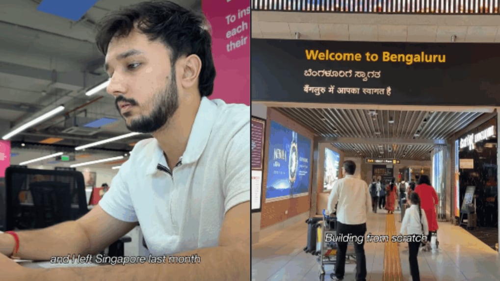 Why this Indian techie quit a well-paying Singapore job and moved to Bengaluru