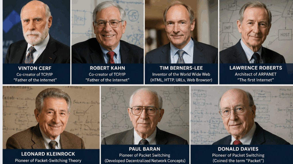 Who is Vinton Cerf? Meet the father of the internet and the people who built the web