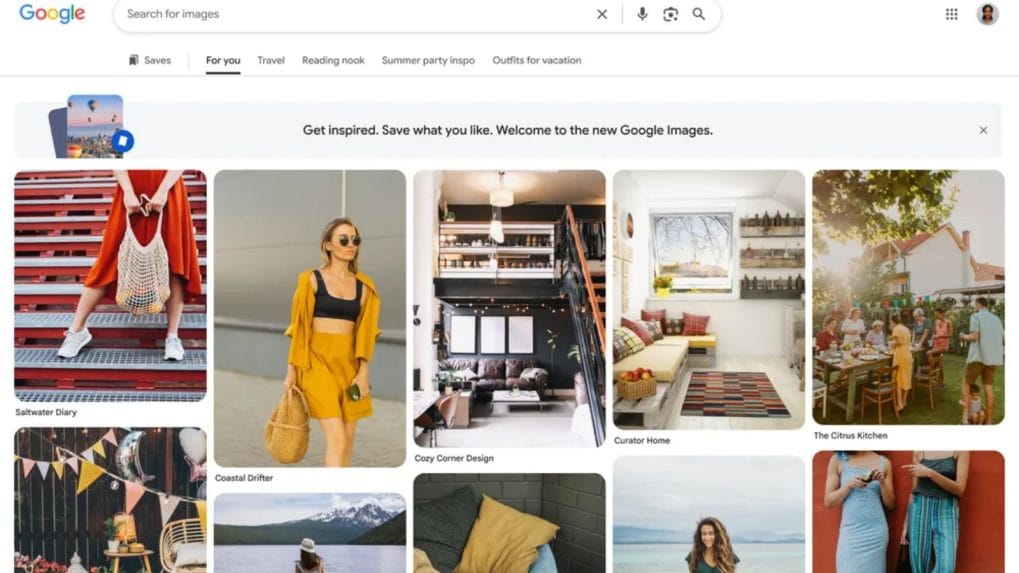 Timeline of Google visual search evolution