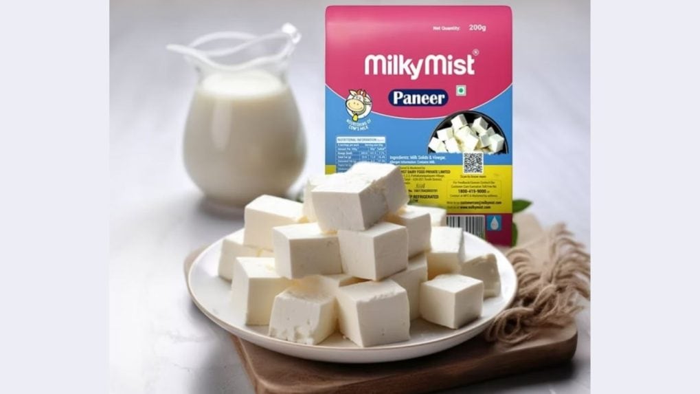 Sample Receiving Report Milky Mist says it has received no FSSAI notice over paneer products ...