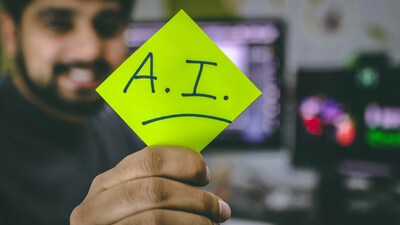 The brands gaining traction are associated with a particular task: voice generation, video creation, mental-health support or an Indian AI platform. (Image: Hitesh Choudhary via Unsplash)