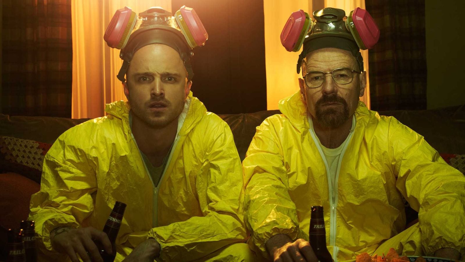 At No. 1, Breaking Bad follows Walter White, a high-school chemistry teacher in New Mexico who is diagnosed with advanced lung cancer and turns to manufacturing methamphetamine with his former student Jesse Pinkman. Created by Vince Gilligan and starring Bryan Cranston and Aaron Paul, the five-season AMC drama traces White’s transformation as his initial plan to secure his family’s finances draws him deeper into the world of drugs and crime.