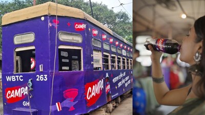 Campa Launches Vibrant Durga Puja Campaign Across Kolkata With Trams And Pandals