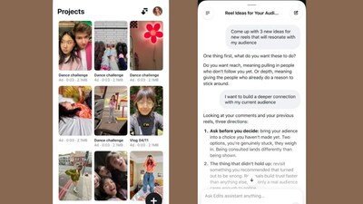 Instagram brings AI assistant to Edits to help creators analyse performance and find content ideas