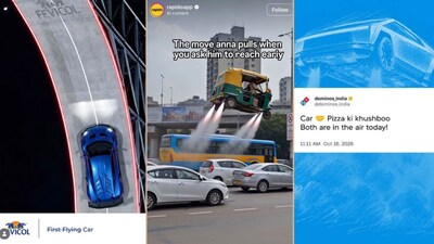 Brands take flight with Tesla's flying Roadster as Fevicol, Rapido and McDonald's join the conversation
