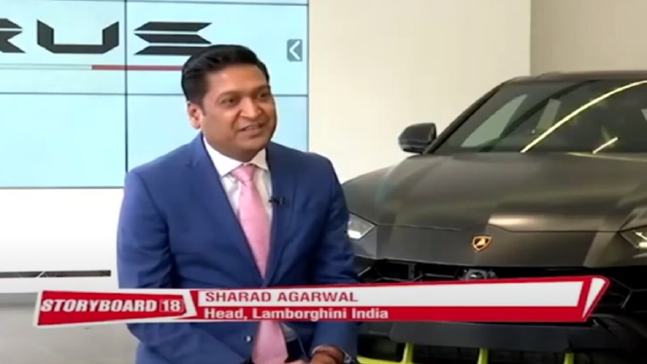 Sharad Agarwal, head of Lamborghini India