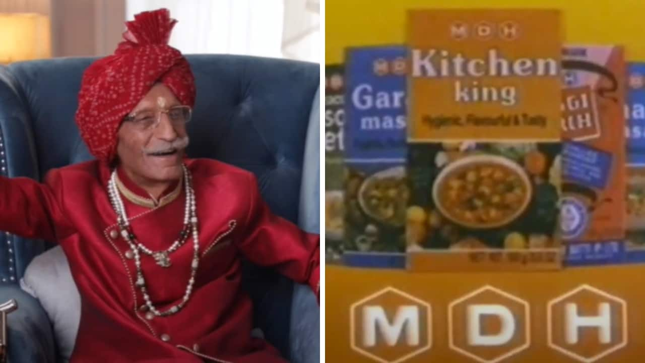 Dharampalji’s entry into the advertising of his own brand gave it a fillip. It all started when an actor portraying the father of the bride in a MDH TV commercial didn’t show up for work. Dharampalji took up the role. Since then, he was a constant fixture in all MDH advertisements, becoming the face of the brand he had created. This was an unconventional approach to creating brand awareness. (Stills from ads)