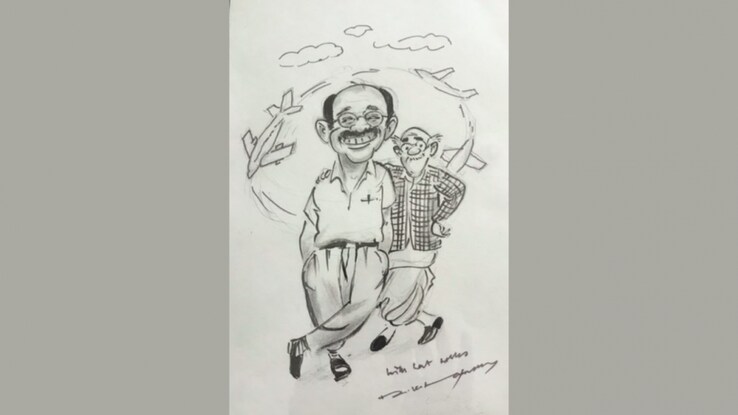 Throwback: How RK Laxman's Common Man became the face of Air Deccan