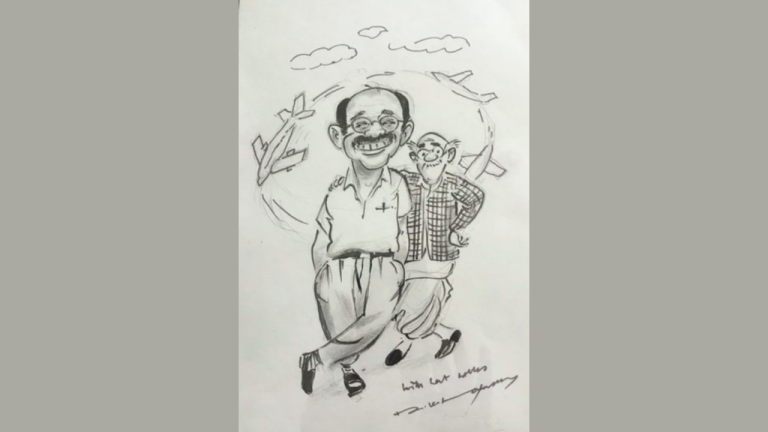 Throwback: How RK Laxman's Common Man became the face of Air Deccan