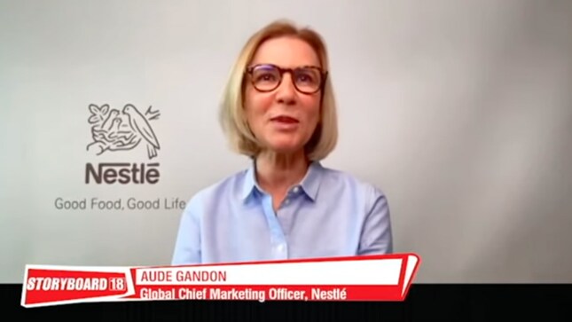 Interview with Aude Gandon, global CMO, Nestle