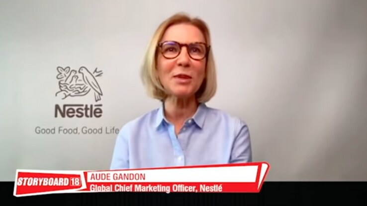 Interview with Aude Gandon, global CMO, Nestle